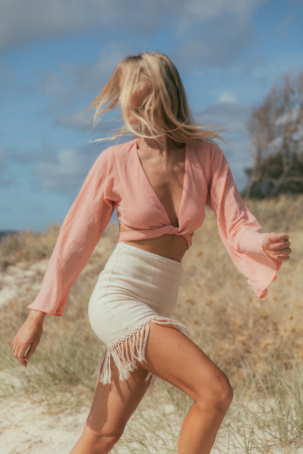 Jasmin Skirt ~ Natural
