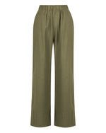 The Casual Wide Leg Pant - OLIVE