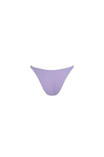 CORD TOWELLING CURVE STRING BRIEF - LILAC