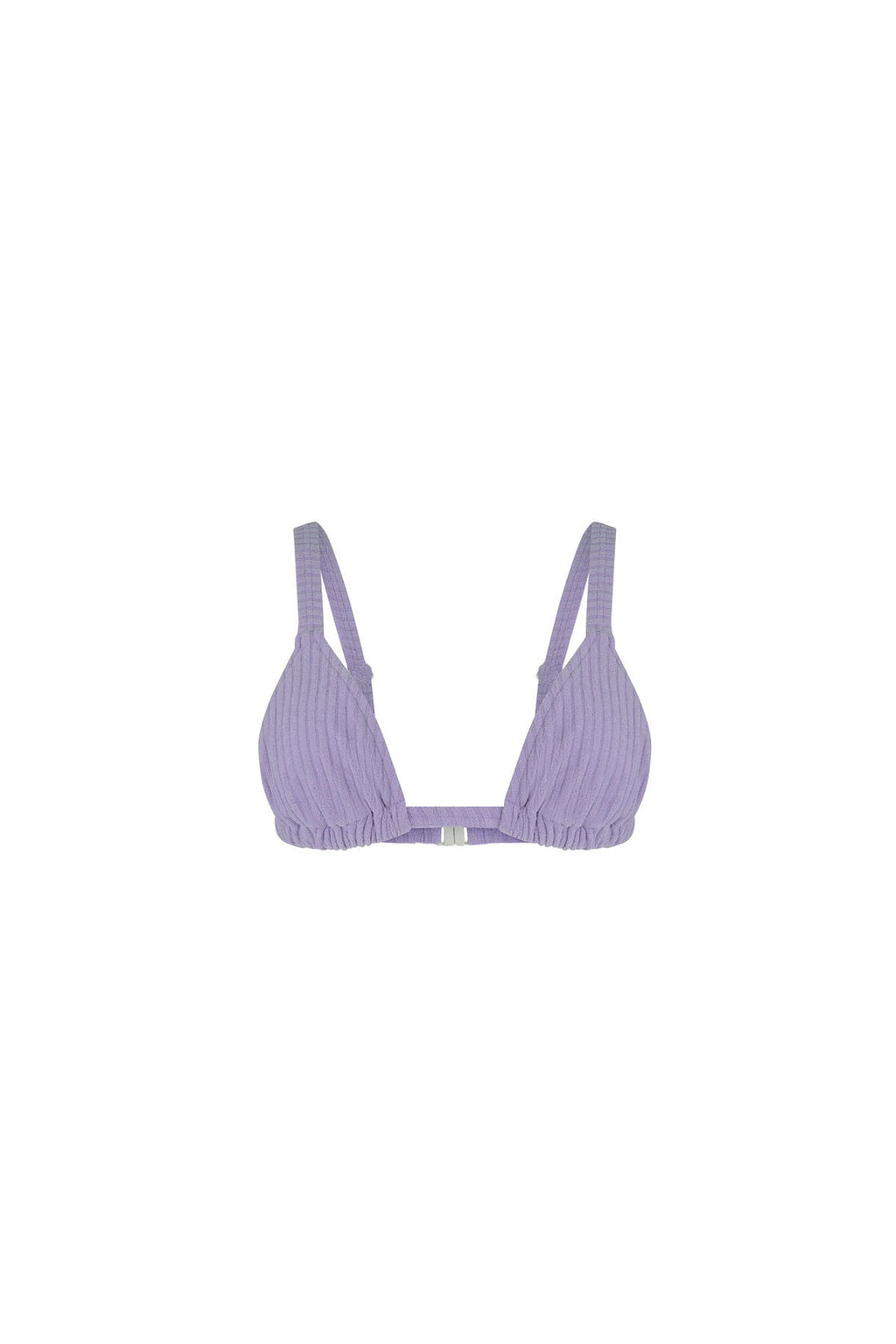 CORD TOWELLING TRIANGLE - LILAC