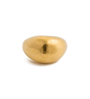 Golden Light Dome Ring ~ (18K-Gold-Vermeil)