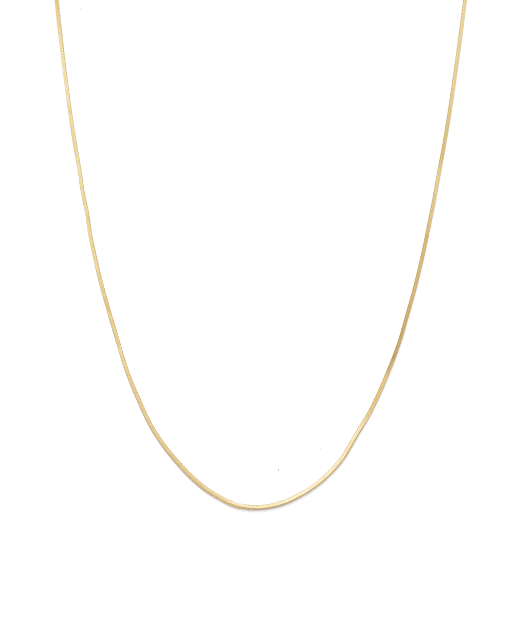 Last Light Chain Necklace ~ 18K Gold Plated