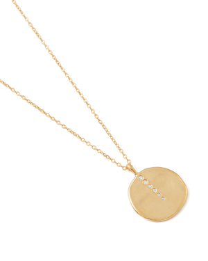 SUNLINES COIN NECKLACE