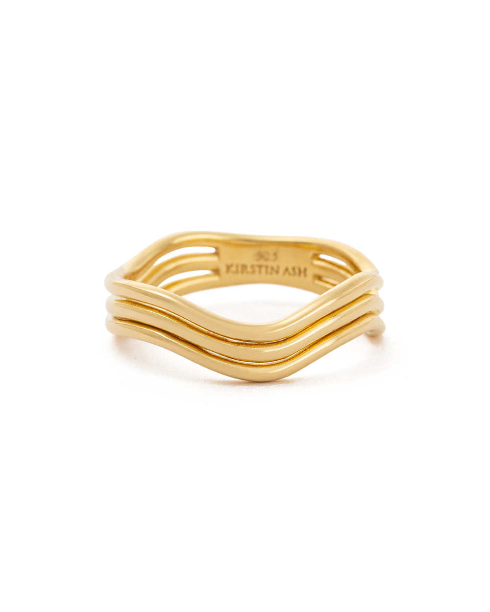 VACATION RING ~ 18K GOLD VERMEIL